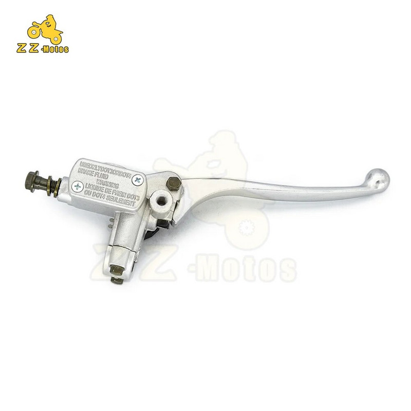 ZZ motociklu kvadraciklu piederumi General 50-250cc priekšējais kreisais un labais bremžu augšējais sūknis Disku bremžu sūknis ar stāvvietu