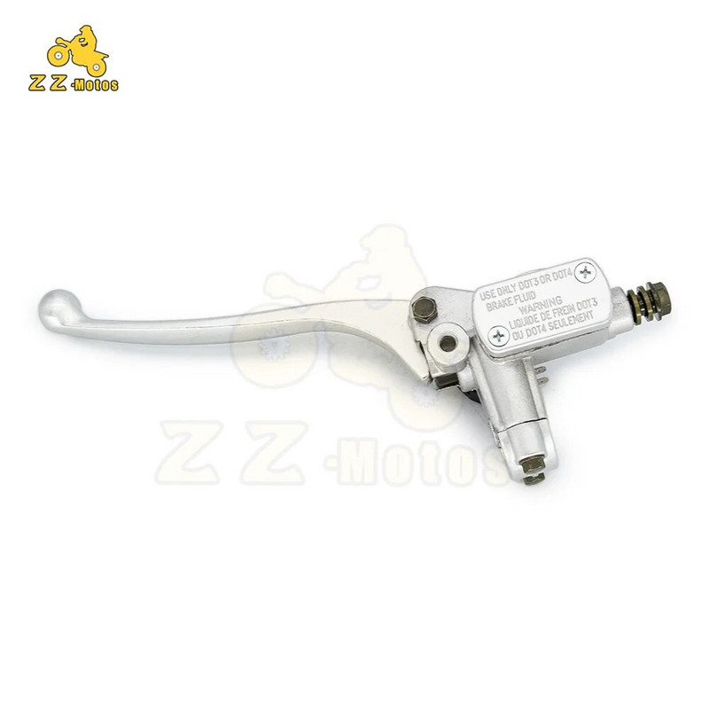 ZZ motociklu kvadraciklu piederumi General 50-250cc priekšējais kreisais un labais bremžu augšējais sūknis Disku bremžu sūknis ar stāvvietu