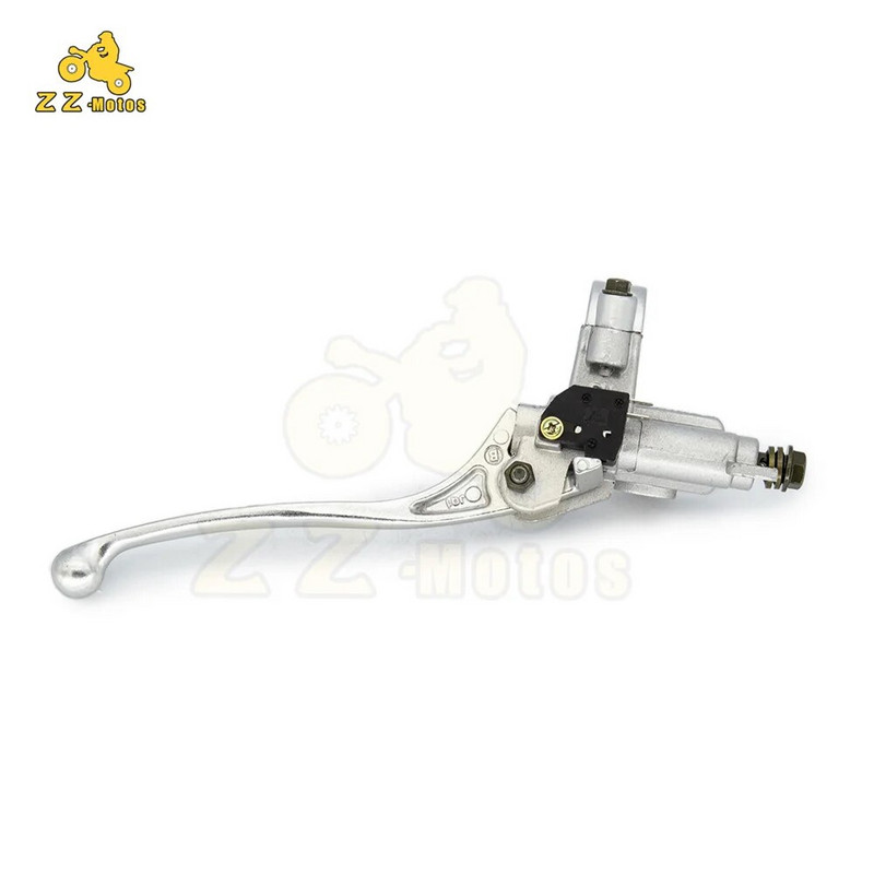 ZZ motociklu kvadraciklu piederumi General 50-250cc priekšējais kreisais un labais bremžu augšējais sūknis Disku bremžu sūknis ar stāvvietu