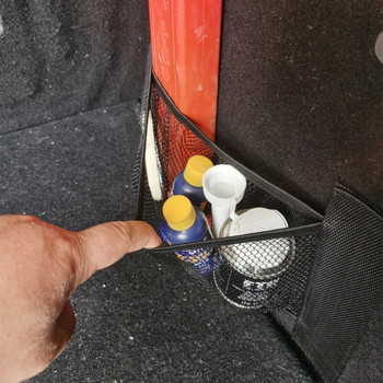 Δίχτυ αποθήκευσης πορτμπαγκάζ αυτοκινήτου Πλάτη καθίσματος με ελαστικό κορδόνι Δίχτυ τσάντα αποθήκευσης Auto Organizer Θήκη Αξεσουάρ εσωτερικού αυτοκινήτου