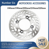 Pidurisüsteem Motocross180/190/200/210/220/230mm eesmine tagumine piduriketta rootor CRF X0CC 125CC 140CC 150CC Pit Dirt Bike jaoks