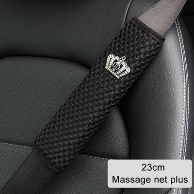 23 30 50 75cm auto turvavöö õlgkaitse massaaživõrk hingav Four Seasons polsterduspolster auto interjööri tarvikud