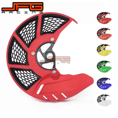 Priekšējā bremžu diska rotora aizsargpārsega aizsargs priekš HONDA CR125R CR250R 04-07 CRF250R CRF450R 04-22 CRF250X CRF450X 04-17 CRF250RX