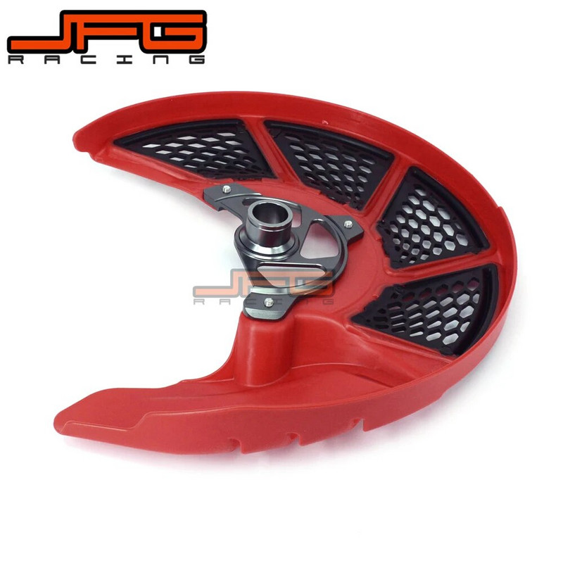 Priekšējā bremžu diska rotora aizsargpārsega aizsargs priekš HONDA CR125R CR250R 04-07 CRF250R CRF450R 04-22 CRF250X CRF450X 04-17 CRF250RX