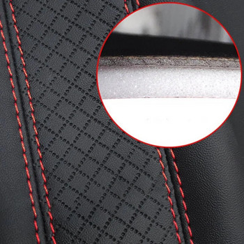 1Pcs Car Universal Soft Comfortable PU Δερμάτινο Σφουγγάρι Καλύμματα Ζώνης Ασφαλείας 23*6,5cm για Baby Child Shoulder Safety Pads