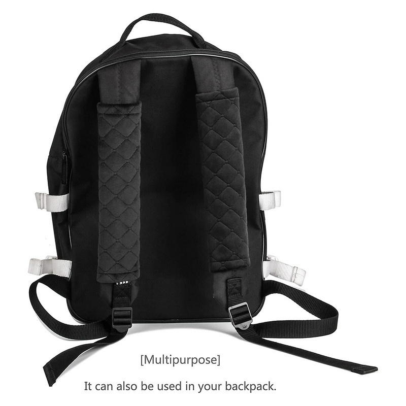 2 ΤΕΜ. Κάλυμμα ζώνης ασφαλείας αυτοκινήτου Μαξιλάρια ώμου ζώνης ασφαλείας Κατάλληλα για όλα τα αυτοκίνητα και το σακίδιο πλάτης