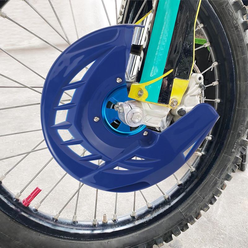 Motokrosa priekšējā bremžu diska aizsargapvalka aizsargs Husqvarna FE TE TX FX FC TC 125 200 250 300 350 400 450 017-2023 2022 2021