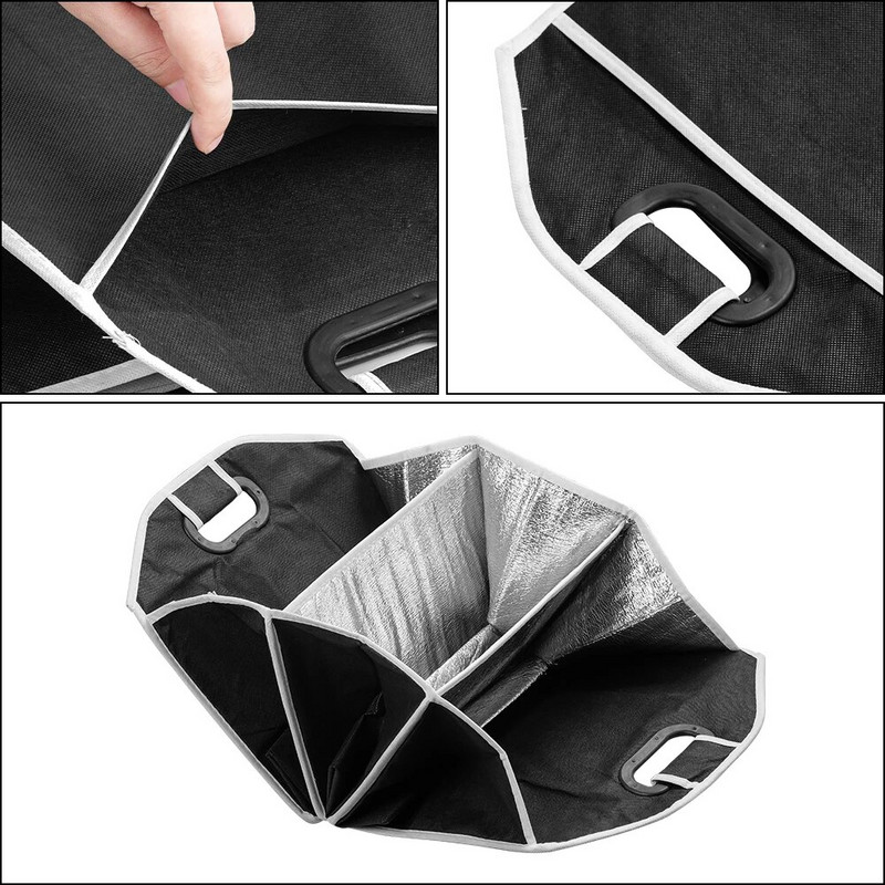 Salokāma automašīnas bagāžnieka uzglabāšanas soma izolācijas kaste priekš Hyundai n nline tucson sonata kona veloster n i30 i20 elantra Auto piederumi