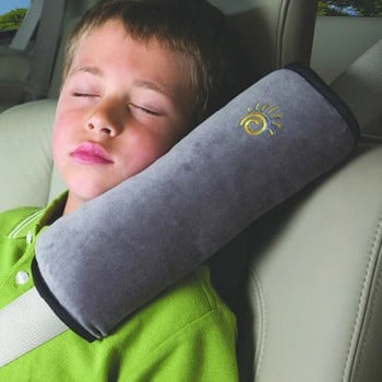 Universal Baby Pillow Ζώνη ασφαλείας αυτοκινήτου και Seat Sleep Positioner Protector Shoulder Pad Ρυθμιζόμενο μαξιλάρι ζώνης αυτοκινήτου