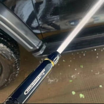 Регулируем воден пистолет за автомивка под високо налягане Метална автомивка Права дюза за миене Спрей спринклер за инструмент за миене на автомобили