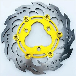 Universāls elektriskais motocikls Peldošais disks 220mm*70mm bremžu disks priekš Yamaha Aerox Nitro BWS Zuma RSZ JOG Force M3 N1s
