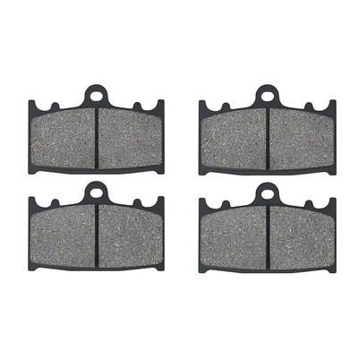 Motorkerékpár alkatrészek első és hátsó fékbetét készlet KAWASAKI ZR400 Zephyr ZZR ZX 400 600 ZX-6R ZX-9R ZZR400 ZZR600 6R 9R-hez