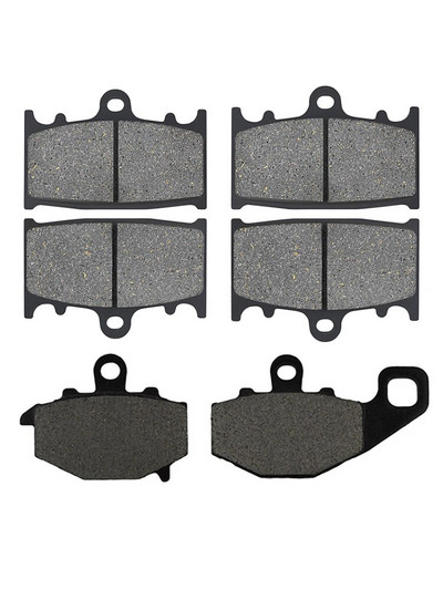 Motorkerékpár alkatrészek első és hátsó fékbetét készlet KAWASAKI ZR400 Zephyr ZZR ZX 400 600 ZX-6R ZX-9R ZZR400 ZZR600 6R 9R-hez