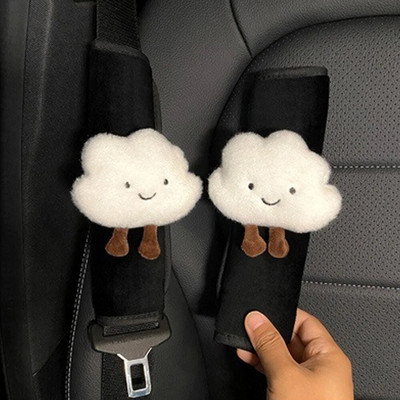 Jauka karikatūra automašīnas drošības jostas aizsardzība, stila drošības jostas pārvalks Drošības jostu spilventiņi bērniem bērniem auto drošības jostas siksnas aizsargs