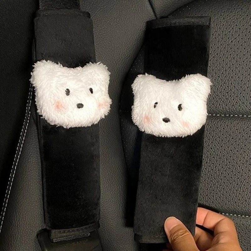 Jauka karikatūra automašīnas drošības jostas aizsardzība, stila drošības jostas pārvalks Drošības jostu spilventiņi bērniem bērniem auto drošības jostas siksnas aizsargs