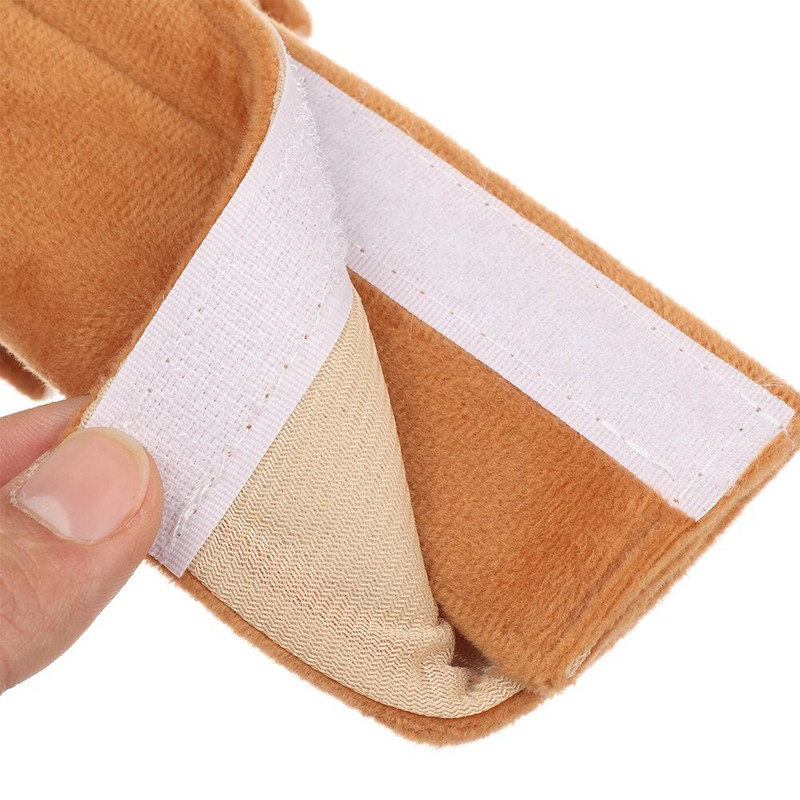 Karikatūra flaneļa automašīnas drošības jostas plecu polsteris Trīsdimensiju plecu siksnas aizsargs Drošības jostas aizsargs Auto salona aksesuāri