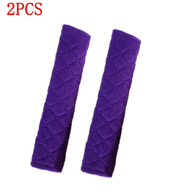 2 tk Universaalne auto turvavöö kate Reguleeritav pehme plüüs seljakoti rihm Lastele Täiskasvanutele Auto turvavöö õlapadjad Auto tarvikud