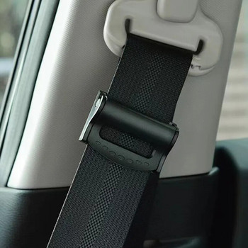 Ελαστικό κλιπ στερέωσης ζώνης ασφαλείας 2 τεμαχίων Περιοριστής ρύθμισης ζώνης ασφαλείας Automotive Black Antislip-Clip Universal Easy Install