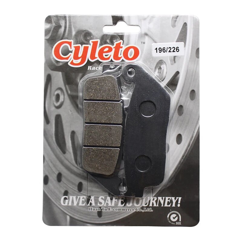 Τακάκια μπροστινών φρένων μοτοσυκλέτας Cyleto για HONDA NC 700 X NC700X Non ABS 12-14 VF 750 VF750 VF750C 93-03 VT 750 VT750C Shadow 97-15