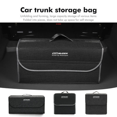 Кутия за органайзер за багажник на кола, чанта за съхранение с голям капацитет Аксесоари за Honda Mugen Power Accord Civic vezel Crv City Jazz Hrv