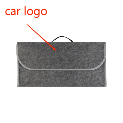 Πορτμπαγκάζ αυτοκινήτου Κουτί αποθήκευσης μεγάλης χωρητικότητας Αναδιπλούμενο τσόχινο κουτί αποθήκευσης εργαλείων πολλαπλών τσέπης για BMW Performance E46 E90 E60 E39 E36 E87 E70