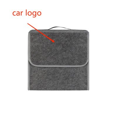 Πορτμπαγκάζ αυτοκινήτου Κουτί αποθήκευσης μεγάλης χωρητικότητας Αναδιπλούμενο τσόχινο κουτί αποθήκευσης εργαλείων πολλαπλών τσέπης για BMW Performance E46 E90 E60 E39 E36 E87 E70