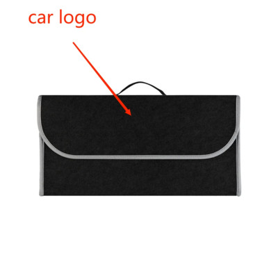 Πορτμπαγκάζ αυτοκινήτου Κουτί αποθήκευσης μεγάλης χωρητικότητας Αναδιπλούμενο τσόχινο κουτί αποθήκευσης εργαλείων πολλαπλών τσέπης για BMW Performance E46 E90 E60 E39 E36 E87 E70