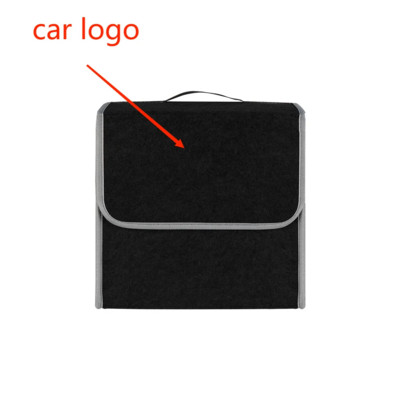 Πορτμπαγκάζ αυτοκινήτου Κουτί αποθήκευσης μεγάλης χωρητικότητας Αναδιπλούμενο τσόχινο κουτί αποθήκευσης εργαλείων πολλαπλών τσέπης για BMW Performance E46 E90 E60 E39 E36 E87 E70