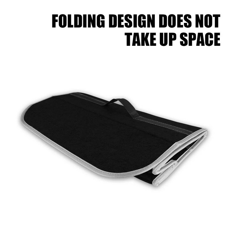 Πορτμπαγκάζ αυτοκινήτου Κουτί αποθήκευσης μεγάλης χωρητικότητας Αναδιπλούμενο τσόχινο κουτί αποθήκευσης εργαλείων πολλαπλών τσέπης για BMW Performance E46 E90 E60 E39 E36 E87 E70