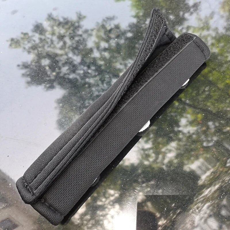 2gab. Ziedu plecu polsteris automašīnas drošības jostas mazs iekšpuses noformējums, multfilmas radošais apdrošināšanas segums, automašīnas aksesuāri