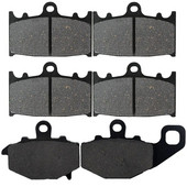 Mootorratta eesmised tagumised piduriklotsid Kawasaki ZR400 ZR 400 Zephyr 1997-2001 ZZR400 ZZR 400 ZX400 ZZR600 ZZR 600 ZX600 1993-2007