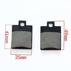 Mootorratta piduriklotsid 50cc–250cc ATV Quad Go Kartile Enamiku Hiina Dirt Pit Bike Motorollerite hüdraulilised eesmised tagumised piduriklotsid