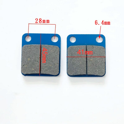 Mootorratta piduriklotsid 50cc–250cc ATV Quad Go Kartile Enamiku Hiina Dirt Pit Bike Motorollerite hüdraulilised eesmised tagumised piduriklotsid