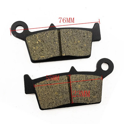 Mootorratta piduriklotsid 50cc–250cc ATV Quad Go Kartile Enamiku Hiina Dirt Pit Bike Motorollerite hüdraulilised eesmised tagumised piduriklotsid