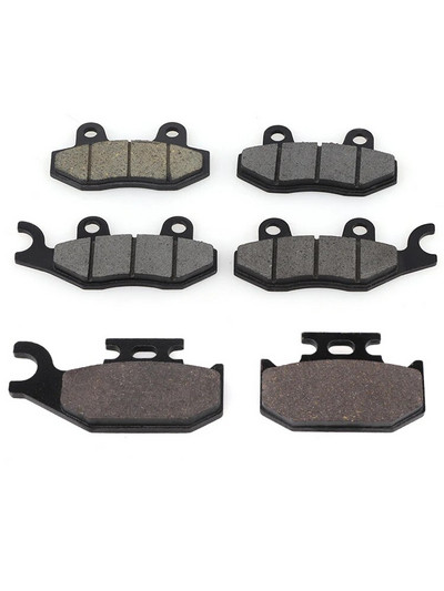 Mootorratta esi- ja tagapiduriklotsid Yamaha YFM 700R YFM700R Raptor YFM 700 2006-2015 YXR450 Rhino YXR 660 2004-2009 jaoks