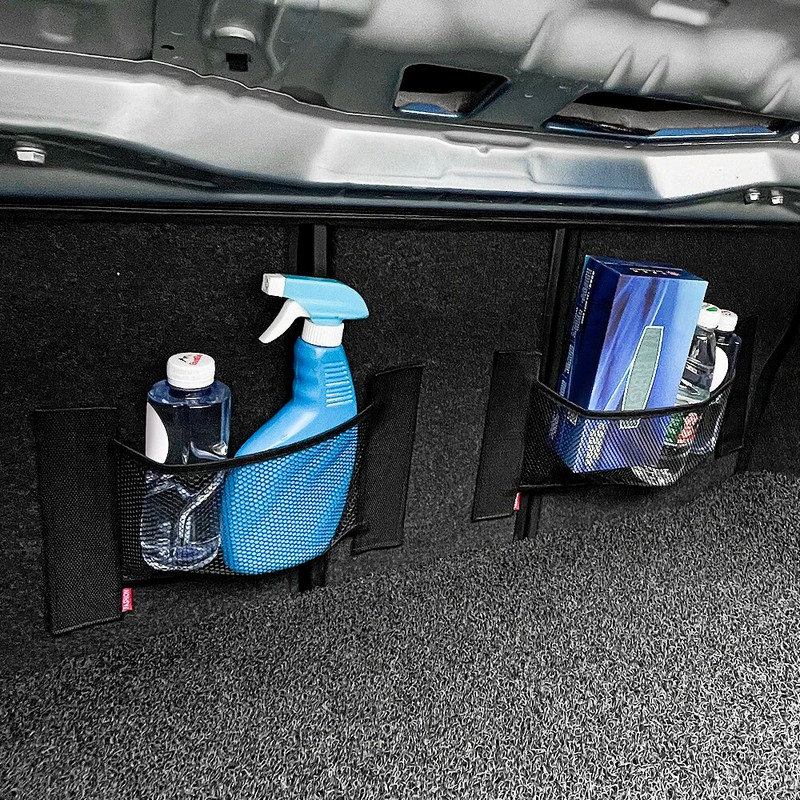 Automašīnas bagāžnieka sēdekļa atzveltnes glabāšanas tīkla somas piederumi Dacia Duster Dokker Logan Lodgy MCV 2019 Sandero Stepway