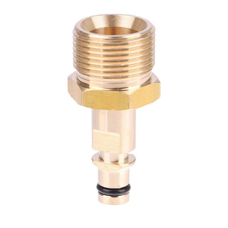 Augstspiediena mazgātāja šļūtenes adaptera spiediena caurules ātrā savienotāja pārveidotāja stiprinājums K sērijas augstspiediena mazgātājam automašīnas tīrīšanas rīks