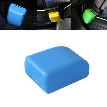 Цветна катарама за предпазен колан Защитен капак Силиконов Универсален автомобилен предпазен калъф против надраскване Аксесоари за интериора на автомобила