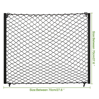 Automašīnas aizmugures kravas bagāžnieka glabāšanas organizatora tīkls Mitsubishi ASX Outlander Lancer Colt Evolution Pajero Eclipse Cross Grandis Zinge