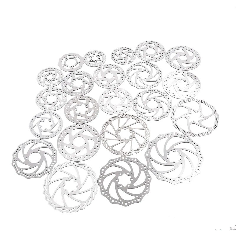 Nerūsējošā tērauda rotora disku bremzes ar skrūvēm Disku bremžu ierīce 3/5/6 caurumu elektriskais skrejritenis 90mm 100mm 110mm 120mm 140mm160mm