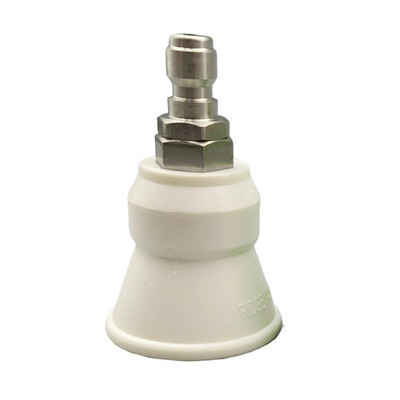 Kõrgsurve veepüstoli otsik Pritsmekindel ümbrisotsik Kummist pesumasin pihusti roostevabast terasest pesupüstoli adapter 1/4 kiirpistik