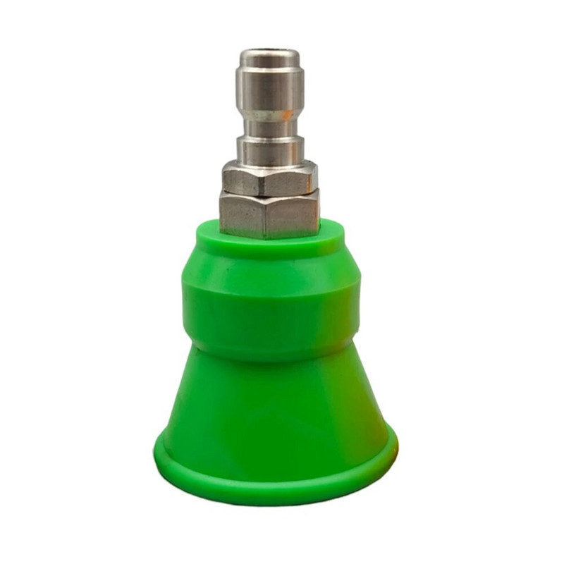 Kõrgsurve veepüstoli otsik Pritsmekindel ümbrisotsik Kummist pesumasin pihusti roostevabast terasest pesupüstoli adapter 1/4 kiirpistik