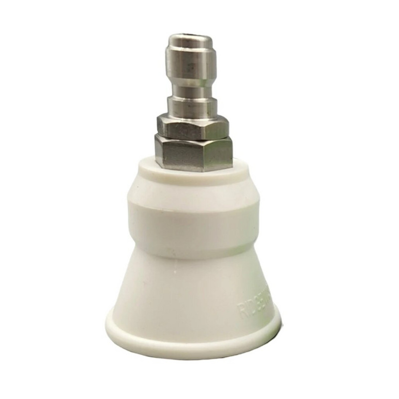 Kõrgsurve veepüstoli otsik Pritsmekindel ümbrisotsik Kummist pesumasin pihusti roostevabast terasest pesupüstoli adapter 1/4 kiirpistik