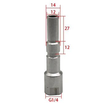 Автомивка Quick Release Plug Connector за Nilfisk Alto KEW IPC Portotecnica Foam Lance Gun Adapter Coupler with G1/4 Thread