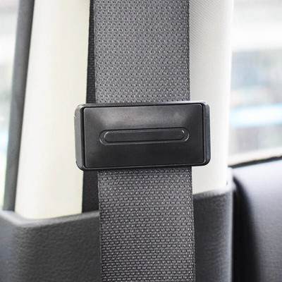 2 gab. Regulējamas automašīnas drošības drošības jostas, turētājs aizbāznis, sprādzes skava, pārnēsājama transportlīdzekļa drošības jostas skava Auto salona piederumi