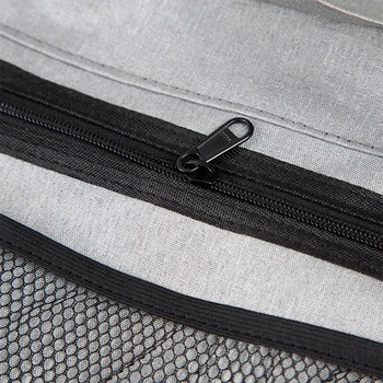 Universal Κρεμαστή τσάντα αποθήκευσης πίσω καθίσματος αυτοκινήτου Αυτόματη αδιάβροχη αποθήκευση υψηλής χωρητικότητας Σχήμα τσέπης Πίσω κάθισμα Organizers Πορτμπαγκάζ Μαύρο