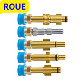 Nagynyomású mosó apa adapter 1/4" gyorskioldó csatlakozó fúvóka Karcher Nilfisk Black Decker Bosch Parkside tisztítógéphez