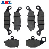 Motocikla priekšējo aizmugurējo bremžu kluču disku komplekts priekš KAWASAKI ER6F EX650 ER6N ER650 2006-2011 KLE650 Versys 2007-2011 Z750S ZR750