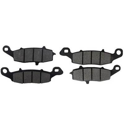 Motocikla priekšējo aizmugurējo bremžu kluču disku komplekts priekš KAWASAKI ER6F EX650 ER6N ER650 2006-2011 KLE650 Versys 2007-2011 Z750S ZR750