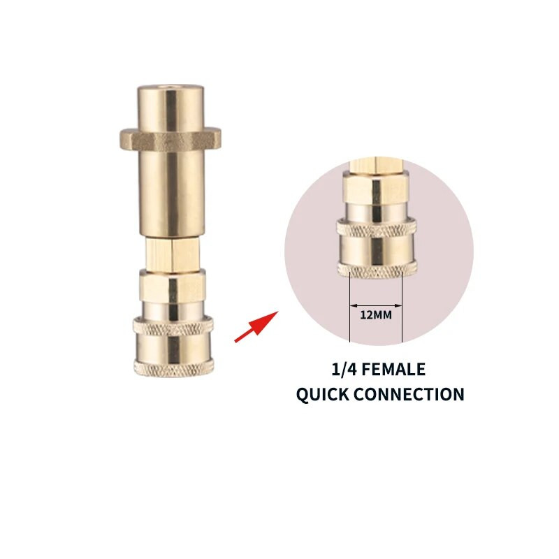 Adapter kõrgsurvepesumasinale Kiirühendus 1/4" pihustuspüstoli torujuhtme adapteriga 1/4" kiirpistik Karcheri jaoks
